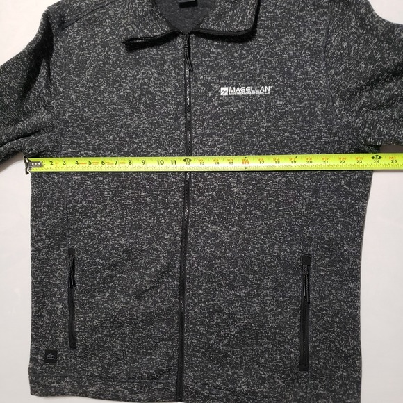 Stormtech Performance‎ 1/4 Zip Fleece Pullover Sweater Mens XL Heather Gray - Picture 10 of 11